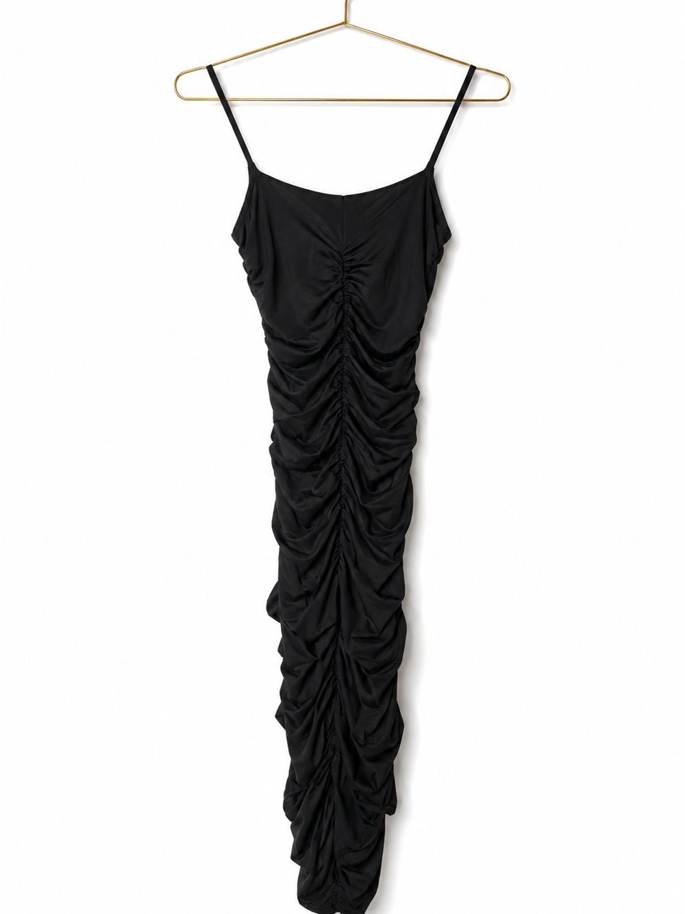 Susana Monaco Center String Ruched Maxi Dress - Picture 4 of 6